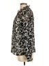 Boden 100% Polyester Black Long Sleeve Blouse Size 10 - photo 5