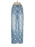 GOGO Jeans Polka Dots Blue Jeans Size 9 - photo 1