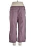 L.L.Bean Metallic Purple Silver Casual Pants Size XL - photo 2