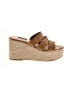 Nine West Tan Wedges Size 8 1/2 - photo 1