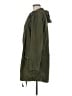 Topshop 100% Cotton Green Coat Size 8 - photo 5