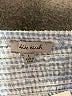 White Birch Checkered-gingham Blue Casual Dress Size L - photo 4