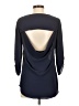 BCBGMAXAZRIA 100% Polyester Blue 3/4 Sleeve Blouse Size S - photo 2