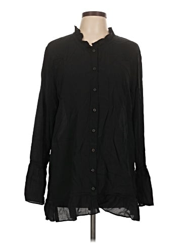 Flax Long Sleeve Blouse (view 1)