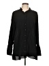Flax Black Long Sleeve Blouse Size 10 (M) - photo 1