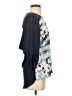 BCBGMAXAZRIA 100% Polyester Blue 3/4 Sleeve Blouse Size S - photo 4