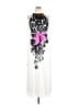 Eliza J 100% Polyester Graphic White Cocktail Dress Size 14 - photo 1
