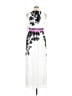 Eliza J 100% Polyester Graphic White Cocktail Dress Size 14 - photo 2
