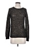 Wallace Metallic Black Pullover Sweater Size XS - photo 1