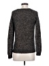 Wallace Metallic Black Pullover Sweater Size XS - photo 2