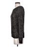 Wallace Metallic Black Pullover Sweater Size XS - photo 5