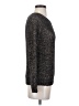 Wallace Metallic Black Pullover Sweater Size XS - photo 4