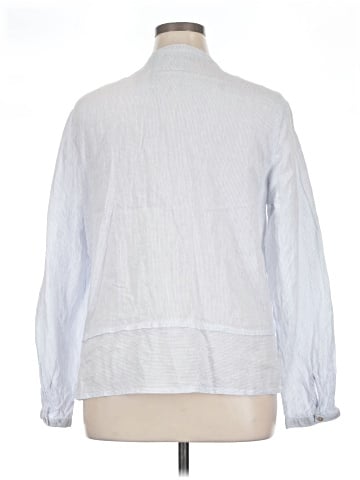 Sigrid Olsen Long Sleeve Button-Down Shirt (view 2)