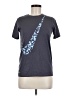 Nike 100% Polyester Floral Gray Short Sleeve T-Shirt Size S - photo 1