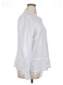Sigrid Olsen 100% Linen White Long Sleeve Button-Down Shirt Size XL - photo 4