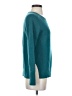 Halogen 100% Cashmere Teal Cashmere Pullover Sweater Size XS - photo 4
