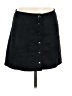 Express Solid Black Formal Skirt Size 6 - photo 1