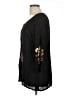 Johnny Was Black 3/4 Sleeve Blouse Size L - photo 5