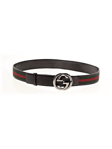 Gucci Leather Interlocking G Belt (view 1)