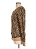 Merona 100% Cotton Animal Print Brown Pullover Sweater Size L - photo 5