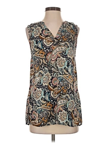 Orange Creek Sleeveless Blouse (view 1)