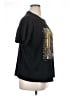 Assorted Brands Print Black Short Sleeve T-Shirt Size XL - photo 4