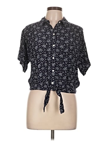 CALVIN KLEIN JEANS Short Sleeve Blouse (view 1)