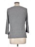 St. John Gray 3/4 Sleeve Top Size L - photo 2