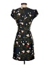 Darling 100% Polyester Print Black Casual Dress Size XS - photo 2
