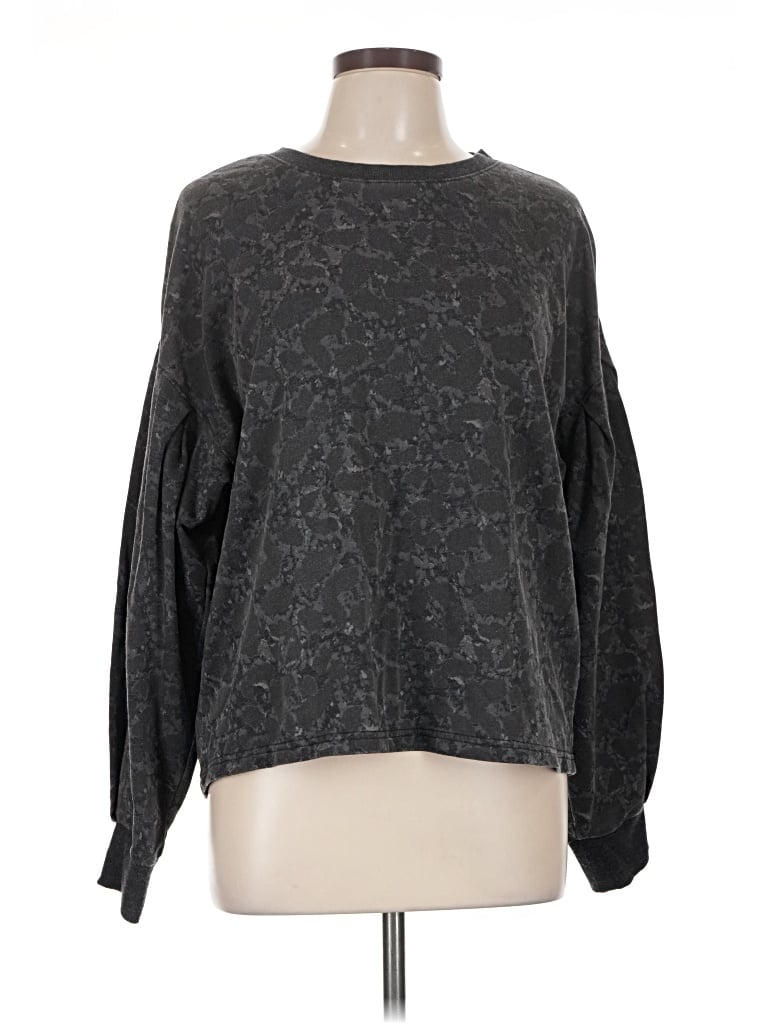 Pre-owned Z Supply Pullover Sweater In Gray