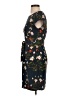Darling 100% Polyester Print Black Casual Dress Size XS - photo 5