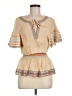 XXI 100% Rayon Tan Short Sleeve Blouse Size M - photo 1