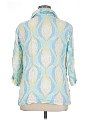 JM Collection 3/4 Sleeve Blouse (view 2)