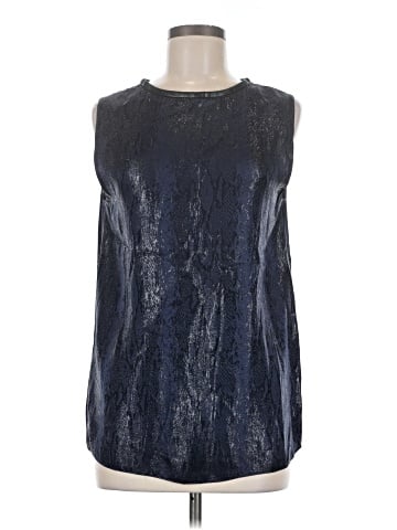 Neiman Marcus Sleeveless Silk Top (view 1)