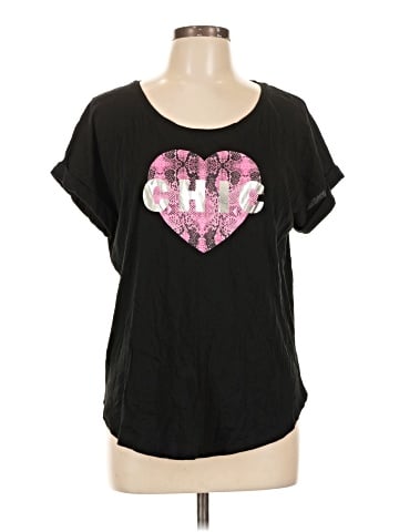 New York & Company Short Sleeve T-Shirt (view 1)