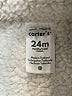 Carter's 100% Cotton Ivory Jacket 18-24 MO / 24 MO - photo 3