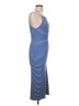 Zara Stripes Blue Casual Dress Size L - photo 4