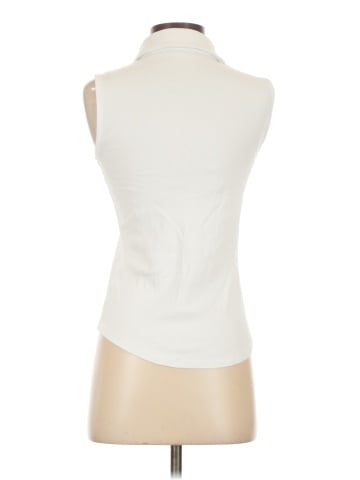 Elie Tahari Sleeveless Button-Down Shirt (view 2)