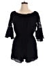 Blush 100% Rayon Black Romper Size XL - photo 1