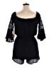 Blush 100% Rayon Black Romper Size XL - photo 2