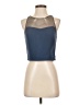 Noir 100% Nylon Blue Sleeveless Top Size S - photo 1