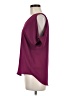 BCX 100% Polyester Burgundy Short Sleeve Blouse Size M - photo 5