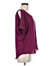 BCX 100% Polyester Burgundy Short Sleeve Blouse Size M - photo 4