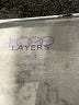 Logo Layers Silver Sleeveless Top Size XS - photo 7