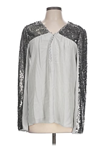 BCBGMAXAZRIA Long Sleeve Blouse (view 1)