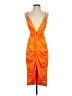 NBD 100% Polyester Orange Cocktail Dress Size XS - photo 1