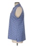 PETER MILLAR Hearts Blue Sleeveless Blouse Size L - photo 5