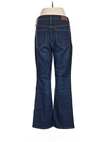 Madewell Tall Curvy Cali Demi-Boot Jeans in Larkspur Wash: TENCEL&trade; Denim Edition (view 2)