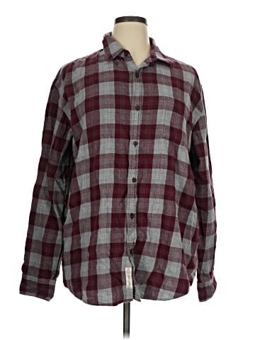 St. John's Bay Long Sleeve Button-Down Shirt (view 1)