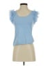 Bailey 44 Blue Short Sleeve Top Size S - photo 1